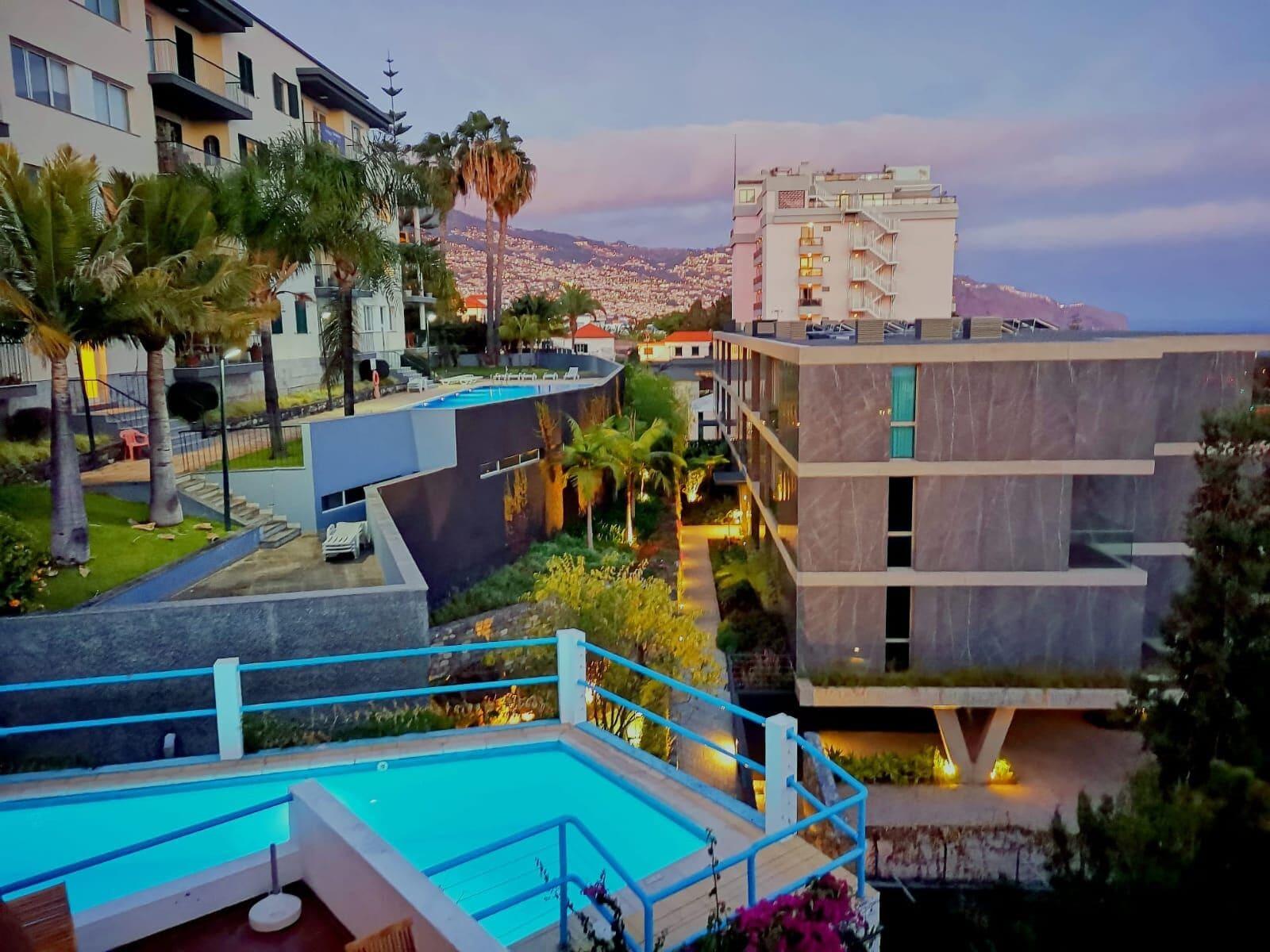 فونشال Guesthouse Vila Lusitania المظهر الخارجي الصورة